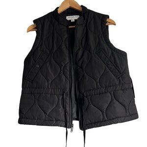 New With Tags Black Marc New York Puffer Vest Size Medium